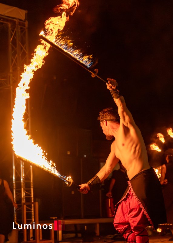 Fire Performance - Malatitsch no Street Food Rio Maior 2026