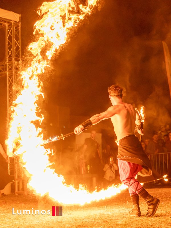 Fire Performance - Malatitsch no Street Food Rio Maior 2026