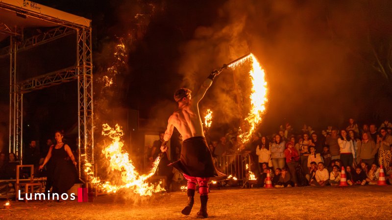 Fire Performance - Malatitsch no Street Food Rio Maior 2026