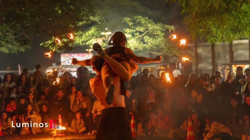 Fire Performance - Malatitsch no Street Food Rio Maior 2026
