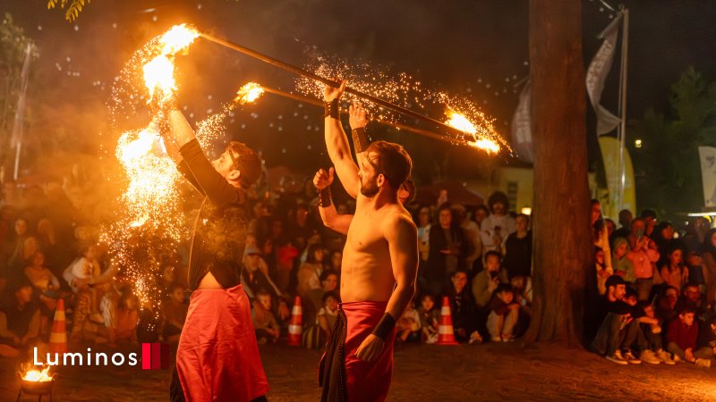Fire Performance - Malatitsch no Street Food Rio Maior 2026